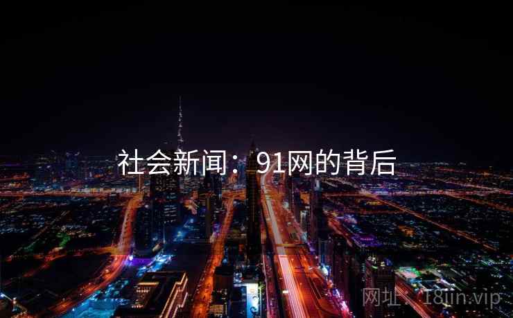社会新闻:91网的背后 社会新闻:91网的背后